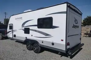 heather's Jayco jay feather Travel Trailer