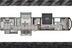 REDWOOD with Reclining King Bed, Residential Kitchen 1.5 Baths & W/D