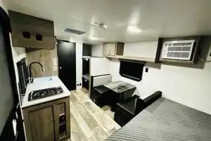Plush Modern well optioned travel trailer