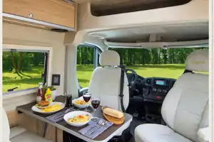 Hymer Aktiv 2.0 Class B-4 seats, 4 sleeps