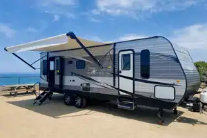 Phil's Travel Trailer bright and roomy