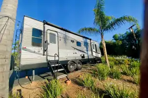Phil's Travel Trailer bright and roomy