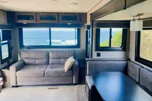 Phil's Travel Trailer bright and roomy