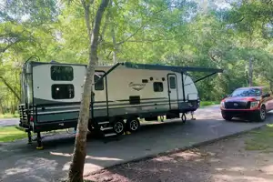 Means’ Forest River Surveyor Travel Trailer