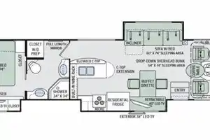 Class A w/ Washer/Dryer Sleeps 4