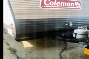 Irma's Coleman Lantern  Tent Trailer