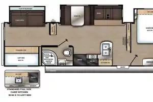 Tim's Aurora 34BHTS Travel Trailer