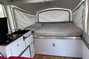 10ft Fleetwood Santa Fe-4089 Tent Trailer