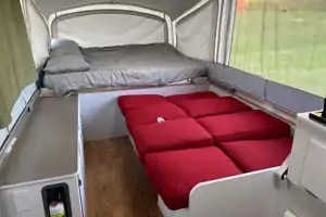 10ft Fleetwood Santa Fe-4089 Tent Trailer