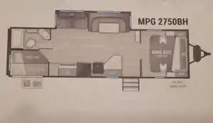 Charles Cruiser Rv Corp MPG 2750BH Travel Trailer