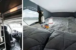 Winnebago Solis - The Happy Glamper! (4 seatbelts, sleeps 4) - Santa Ana queen