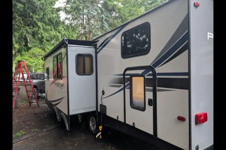 Michael's Keystone passport Travel Trailer