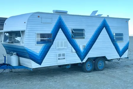 Fluffy The Cloud Burning Man Warn The West Rental Trailer 2026