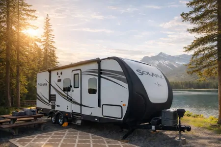 Family Adventure RV w/ 55” Projector | Luxury • Bunks • Half Ton Towable