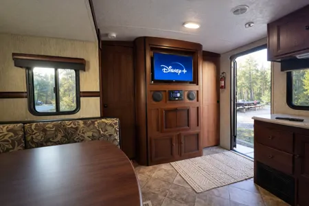 Family Adventure RV w/ 55” Projector | Luxury • Bunks • Half Ton Towable