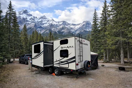 Family Adventure RV w/ 55” Projector | Luxury • Bunks • Half Ton Towable