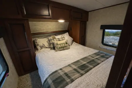 Family Adventure RV w/ 55” Projector | Luxury • Bunks • Half Ton Towable