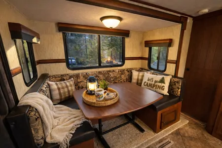 Family Adventure RV w/ 55” Projector | Luxury • Bunks • Half Ton Towable