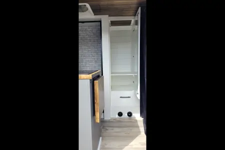 Cozy custom crafted van with Shower, Toilet, Heat, Solar and more!