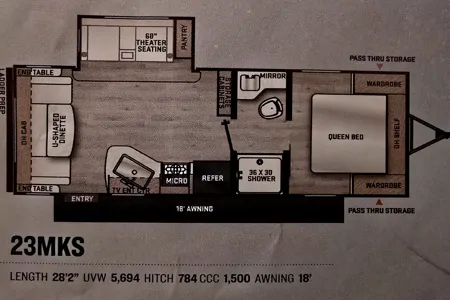 2025" Forest River Modern Travel Trailer