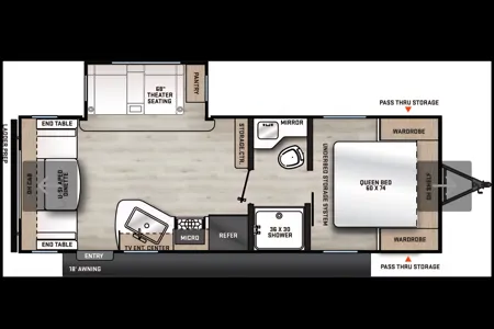 2025" Forest River Modern Travel Trailer