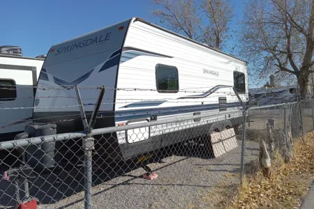 Jim and Brenda's 2022 Keystone Springdale 222 WRD Travel Trailer Las Vegas Nevada