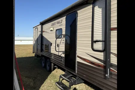 Fun Semi Modern Travel Trailer