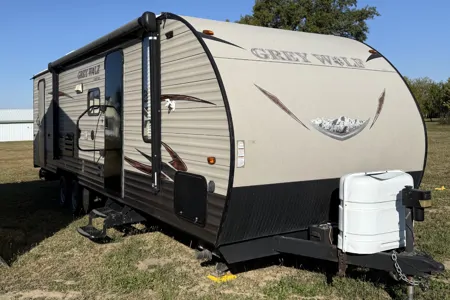 Fun Semi Modern Travel Trailer