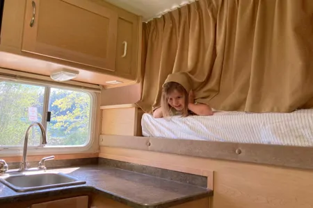 4x4 Silverado 2500HD with Adventurer Truck Camper (STARLINK INTERNET)