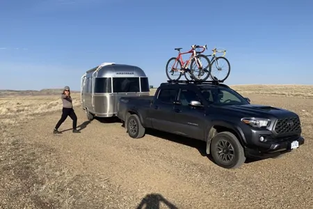 Silver Bullet Airstream Caravel 22FB Travel Trailer