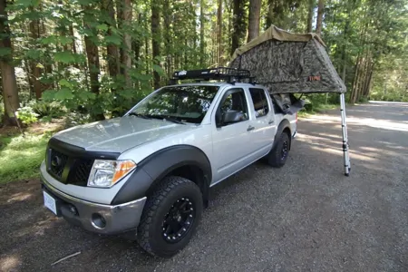 Nissan Frontier Off Road 4X4 Truck Camper