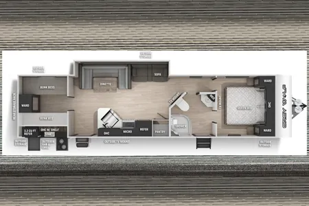 Forest River Grey Wolf 29TE Travel Trailer