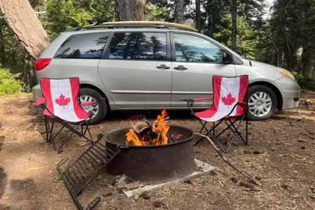 Toyota Sienna campervan