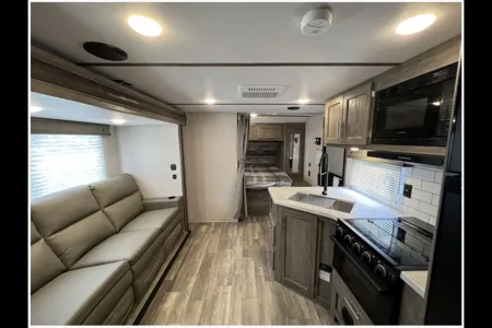 William's Forest River XLR microboost 27 LRLE Toy Hauler