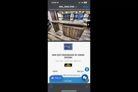 Lawrence's Crossroads ZR331BH21 Travel Trailer