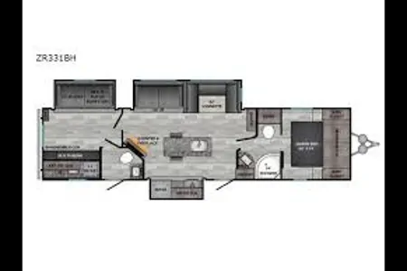 Lawrence's Crossroads ZR331BH21 Travel Trailer