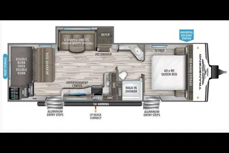 2020 Grand Design Transcend Xplor 265bh Travel Trailer