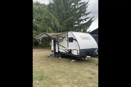 Mary's Coleman couples trailer
