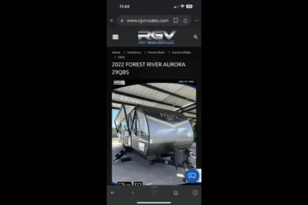 Mirna's Forest River Aurora 29qbs Travel Trailer