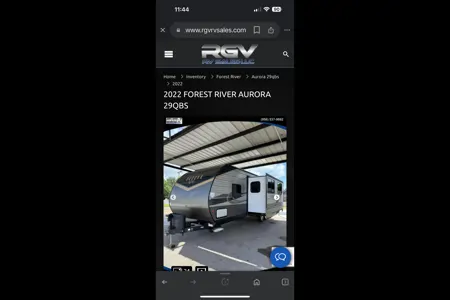 Mirna's Forest River Aurora 29qbs Travel Trailer