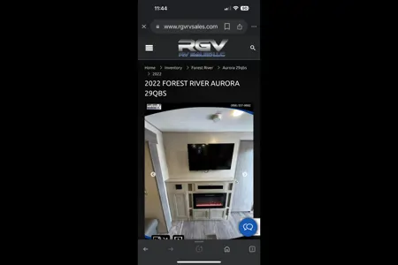 Mirna's Forest River Aurora 29qbs Travel Trailer