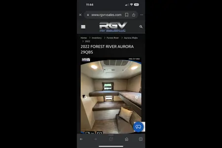 Mirna's Forest River Aurora 29qbs Travel Trailer