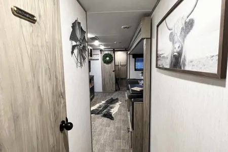 Joshua's Forest River Alpha Wolf 30RDB-L Travel Trailer