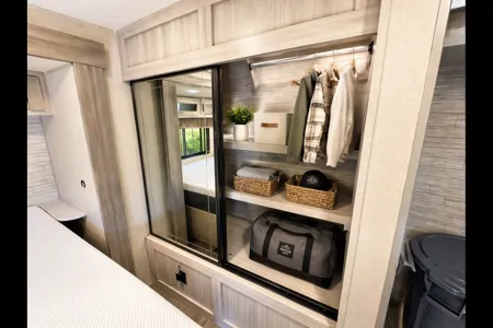 Meet "Priscilla" - Forest River Aurora Travel Trailer