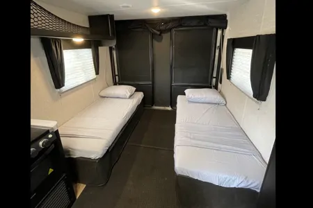 Wheelchair accesible Forest River 22 RR Toyhauler