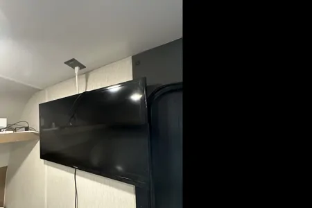 Valentino's Forest River Cherokee wolf den Travel Trailer