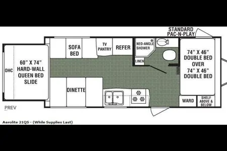 Dutchmen Aerolite 21QS Travel Trailer