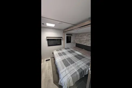 Natasha and Omar's Travel Trailer