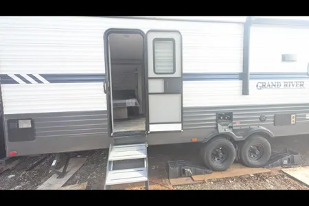 Natasha and Omar's Travel Trailer