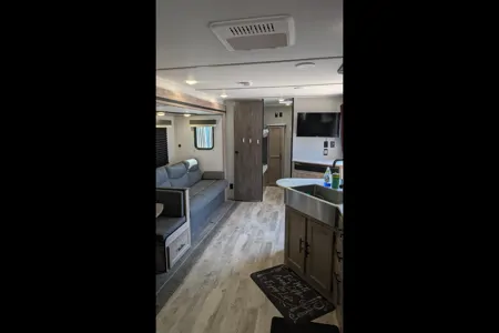 Natasha and Omar's Travel Trailer
